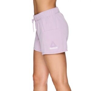 Reebok Women’s Relaxed Short with Side Pockets Size L Color Lavender Frost